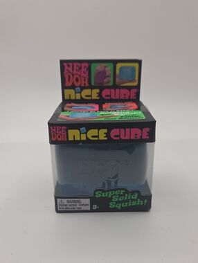NEEDOH Nice Cube Sensory Squishy Toy - Dark Teal